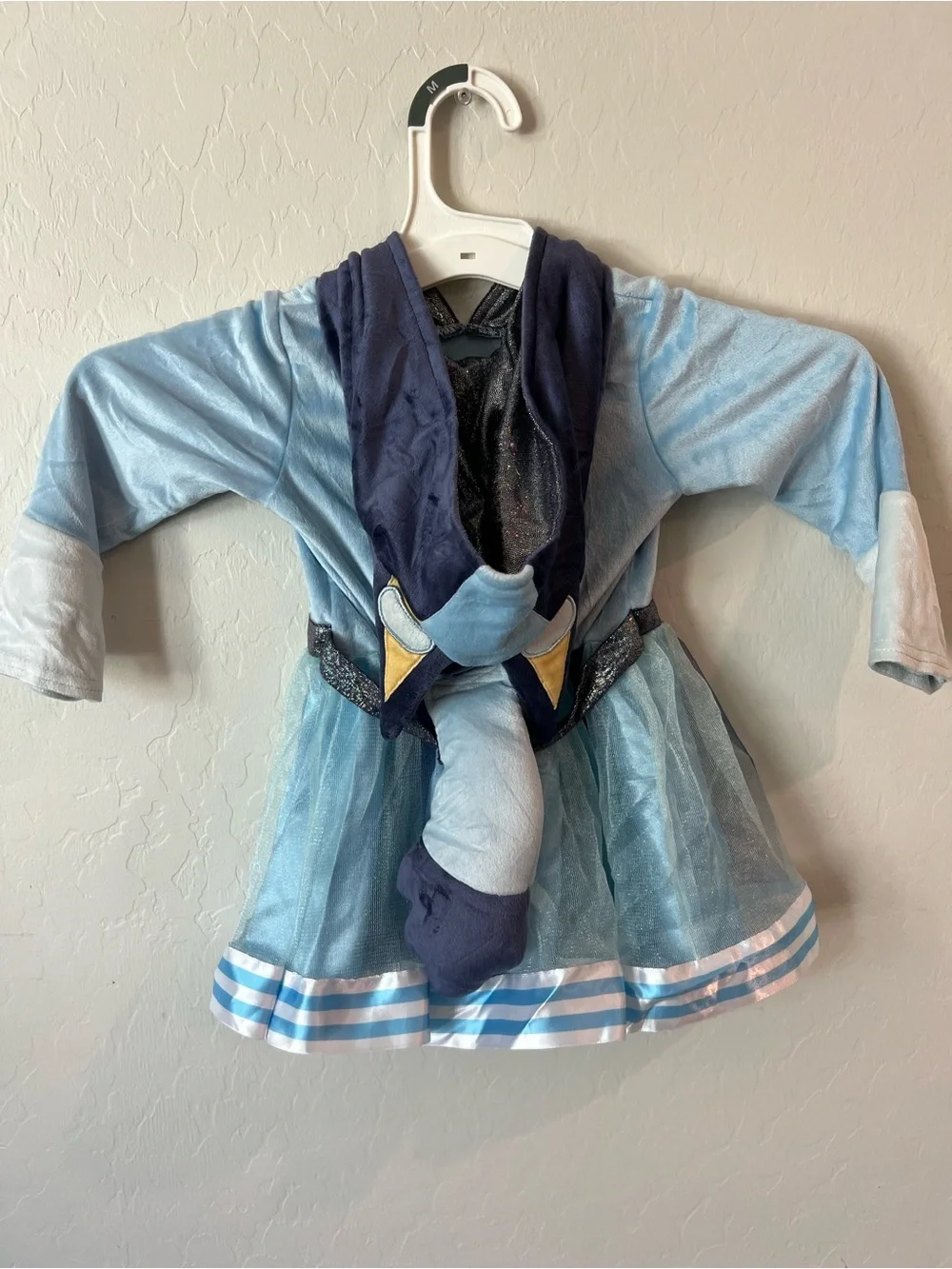 Spirit Blue and Navy Hooded Tulle Costume Dress